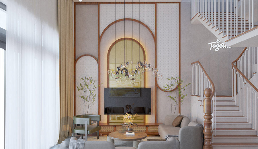 Dự án nội thất nhà phố bình yên và dung dị – Mr. Vượng (Hải Dương)