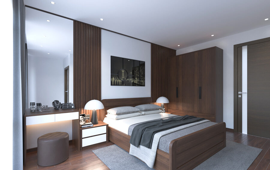 Nội thất phòng ngủ nhà phố Mrs.Hạnh – Nội thất Wyn Eco