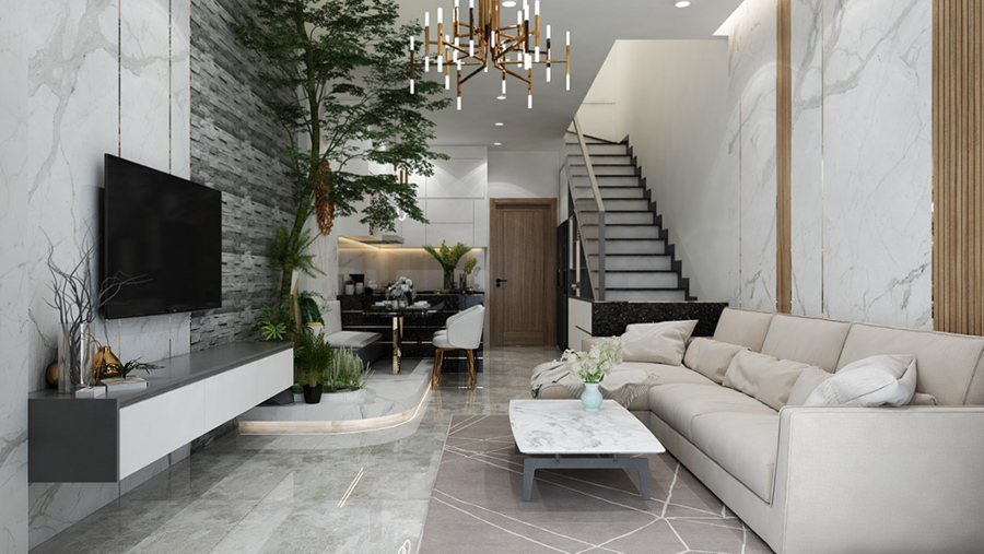 Dự án nội thất nhà ống Mr.Đạt – Nội thất Wyn Eco Hải Dương