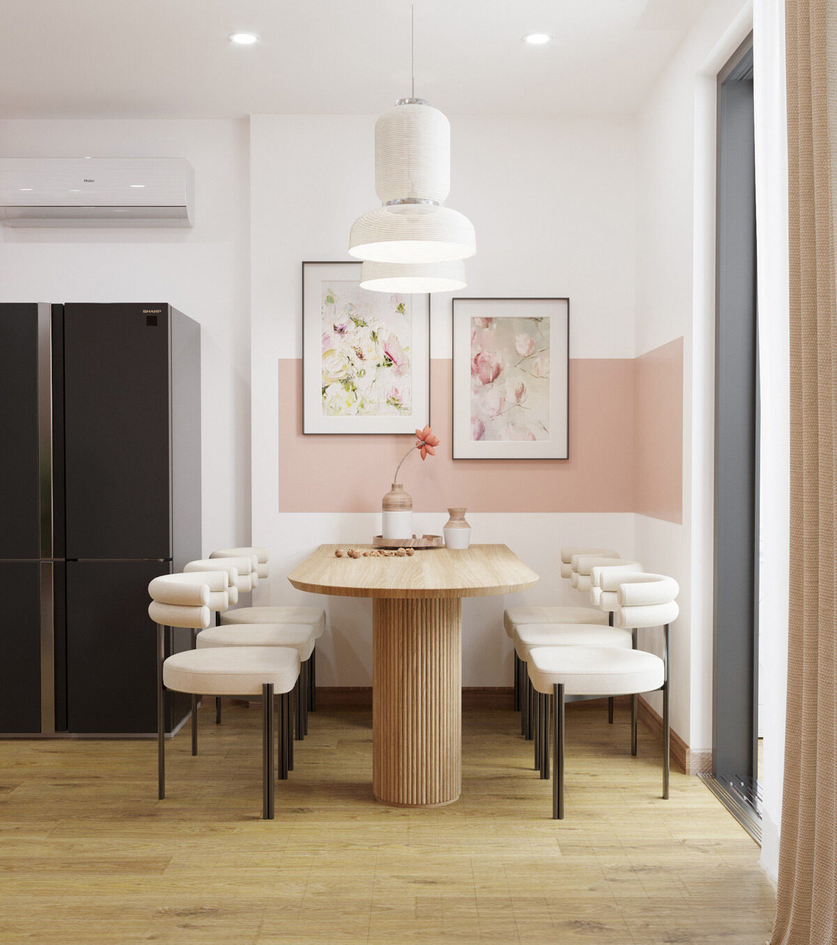 Dự án nội thất chung cư 62m2 – Mr.H | LightHouse Ecorivers Hải Dương